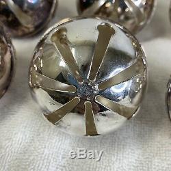 Lot Of 21 Wallace Silver Christmas Bells Ornaments 88-2013 Some Years Missing