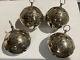 Lot Of 4 Wallace Vintage Sleigh Bells, 1978, 1993, 1994, 1995? Free S/H