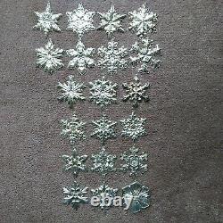 Lot of (20) Gorham sterling silver Christmas ornaments with bags