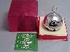 MIB 1971 Wallace #1 Limited Edition Silver Plated Sleigh Bell Christmas Ornament