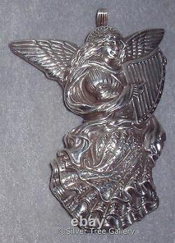 MIB 2004 Reed Barton Sterling Silver Annual Angel Helena Xmas Ornament Pendant