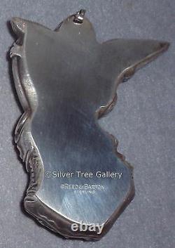 MIB 2004 Reed Barton Sterling Silver Annual Angel Helena Xmas Ornament Pendant