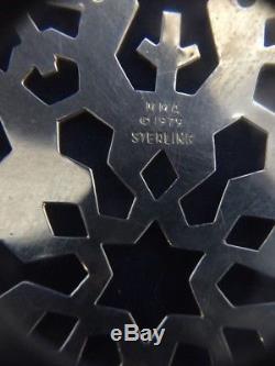 MMA 1979 Snowflake Sterling Silver Christmas Ornament Metropolitan Museum Art