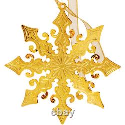 MMA 2011 Gold Vermeil Star Sterling Silver Christmas Ornament Pendant Medallion
