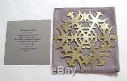 MMA Sterling Silver & Gold A CHRISTMAS STAR Ornament Metropolitan Museum of Art