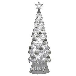Mark Member's Pre-Lit Tree Ornaments 84 Christmas Outdoor Decoration 7ft