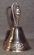 Mexico Ramirez Style Solid Sterling Silver Bell Christmas Ornament Decoration