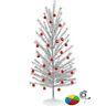 Mid Century Modern-Style Aluminum Christmas Tree with Color Wheel