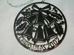 NEW 2002 Biedermann Silver Plated Christmas Ornament