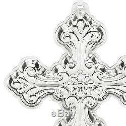 NEW 2016 Reed Barton 46th Annual Sterling Xmas Cross Ornament Pendant Medallion