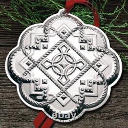 NEW 2024 Towle Celtic 25th Edition Sterling Ornament NIB