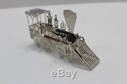 NEW Christmas Ornament Gorham Sterling Silver 1979 Noel Train 4 inches NOS