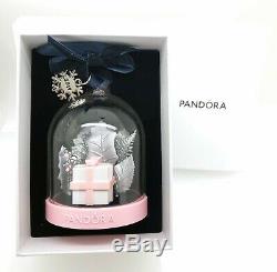 NEW Pandora 2019 Limited Christmas Holiday Winter Wonderland Glass Ornament