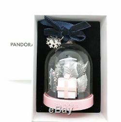 NEW Pandora 2019 Limited Christmas Holiday Winter Wonderland Glass Ornament