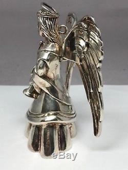 Neiman Marcus Sterling Silver 925 Xmas Ornament Angel Q1