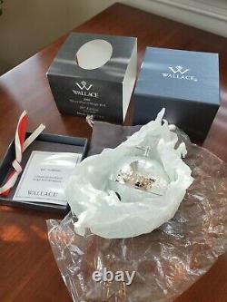 New 2016 Wallace Silver Plate Sleigh Bell Christmas Ornament