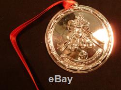 Nib Wallace Sterling Silver. 925 2010 Songs Of Christmas Ornament 11th Edition