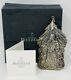 Original 1990s Buccellati Sterling Silver Santa Claus Christmas Ornament withBox