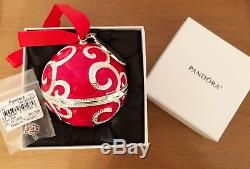 PANDORA 2017 Black Friday Charm And Christmas Spectacular Rockettes Ornament NIB