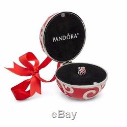 Pandora Black Friday Ornament/Charm 2017 Red Enamel Christmas Limited Edition