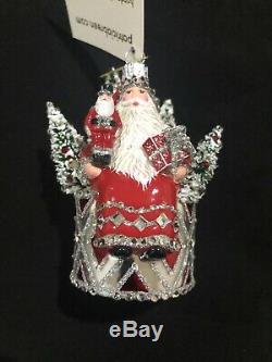 Patricia Breen Christmas Ornament The Sound Of Christmas Red And Silver