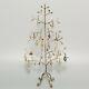 Peter Acquisto Sterling Silver Doll House Miniature Christmas Tree, 20 Ornaments