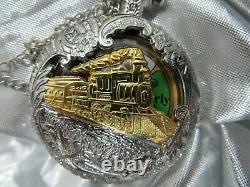 Polar Express Conductors Pocket Watch, Bell & Ticket Personalised
