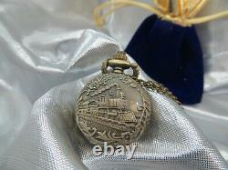 Polar Express Conductors Pocket Watch, Bell & Ticket Personalised