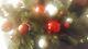 Pottery Barn outdoor indoor red silver ornament garland 10' Christmas New wo tag