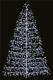 Premier Christmas Decorations 1.5m Silver Tree Starburst with 744 White LEDs