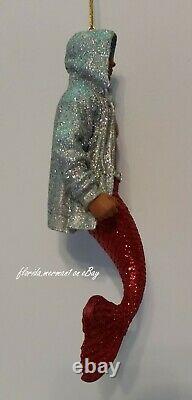 RARE December Diamonds HOODIE Merman Ornament 2010 with Collectors Box & Tags