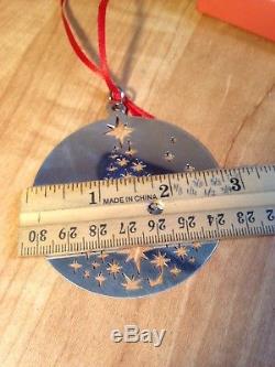 RETIRED RARE JAMES AVERY STERLING SILVER Christmas tree ORNAMENT