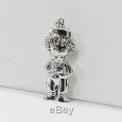 Raggedy Andy Sterling Silver Ornament