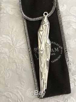 Rare 1973 #441 Gorham Icicle Sterling Silver Christmas Ornament With Pouch MIB