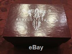 Rebecca Dykstra Limited Ed. Sterling Santa Christmas Ornament MIB COA 259/500
