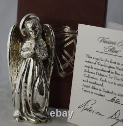 Rebecca Dykstra Sterling Silver Aline Angel Ornament St Albans