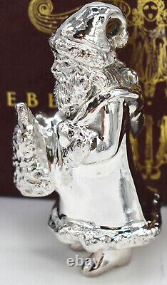 Rebecca Dykstra Sterling Silver Father Christmas Ornament Santa Tree Toy Sack