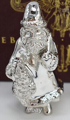 Rebecca Dykstra Sterling Silver Father Christmas Ornament Santa Tree Toy Sack