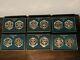 Reed & Barton 12 Days Of Christmas Ornament Set With Original Boxes Flora Vtg Lot