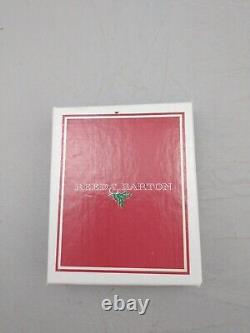 Reed & Barton 1982 Sterling Silver Christmas Cross Ornament MINT, Unused, withBox