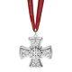 Reed & Barton 2022 Sterling Silver Annual Cross Ornament, 52nd Ed. NEW in Box