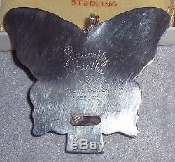 Reed Barton Sterling Silver Butterfly Whistle Christmas Ornament Pendant Gift