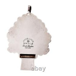 Reed Barton Sterling Silver Christmas Ornament Luck Whistle Ireland Irish Charm