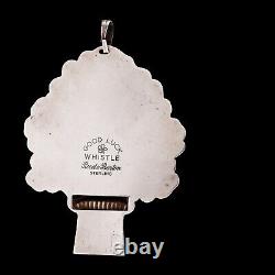 Reed Barton Sterling Silver Christmas Ornament Luck Whistle Ireland Irish Charm