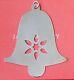 Retired James Avery Sterling Silver Bell Christmas Ornament