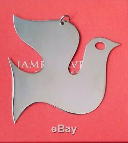 Retired James Avery Sterling Silver Dove Christmas Ornament