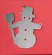 Retired James Avery Sterling Silver Snowman Christmas Ornament