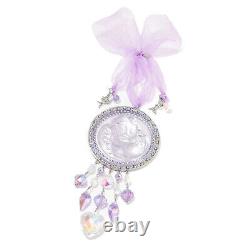 Retired Kirks Folly Lavender Silver Tone Dream Angel Ornament