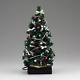 SALE Doll House Shoppe Lighted Silver Jewel Christmas Tree dhs49142 Miniature