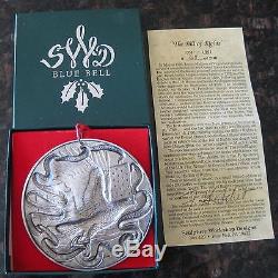 Sculpture Workshop THE BILL OF RIGHTS Sterling Silver Christmas Ornament -1991